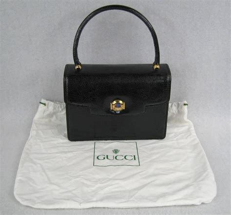 black gucci purse used.